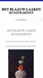 Mobile Screenshot of hetblaauwlaaken.nl